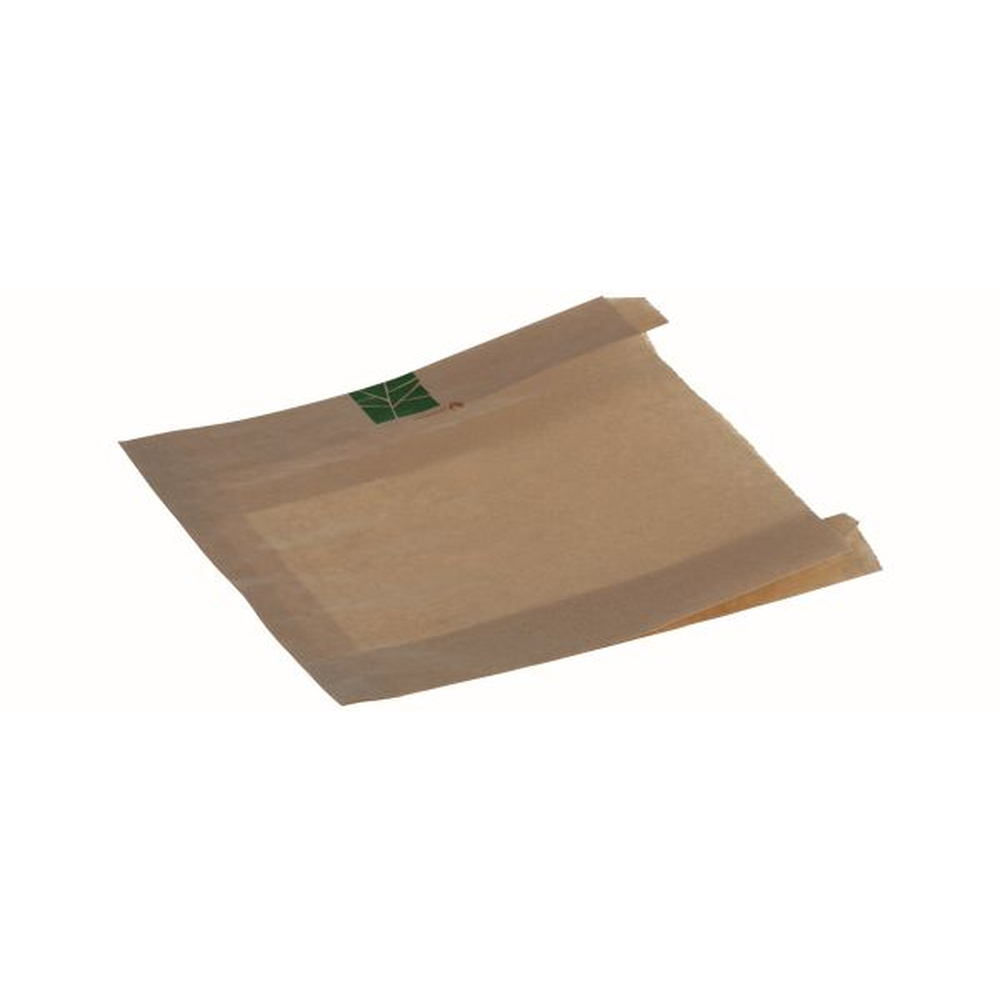Pacovis Brotbeutel Papier, 210+2x35x230 mm