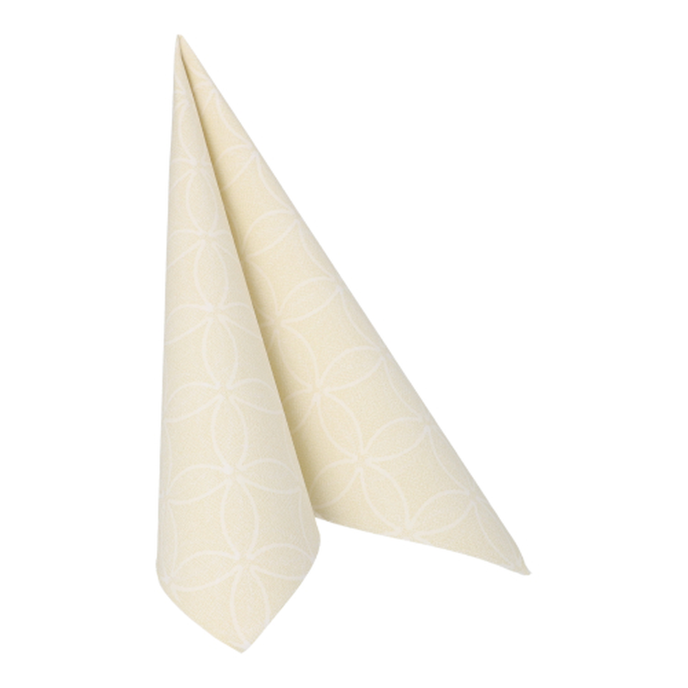 PAPSTAR Servietten ROYAL Collection 1/4-Falz 40 cm x 40 cm champagner Cir