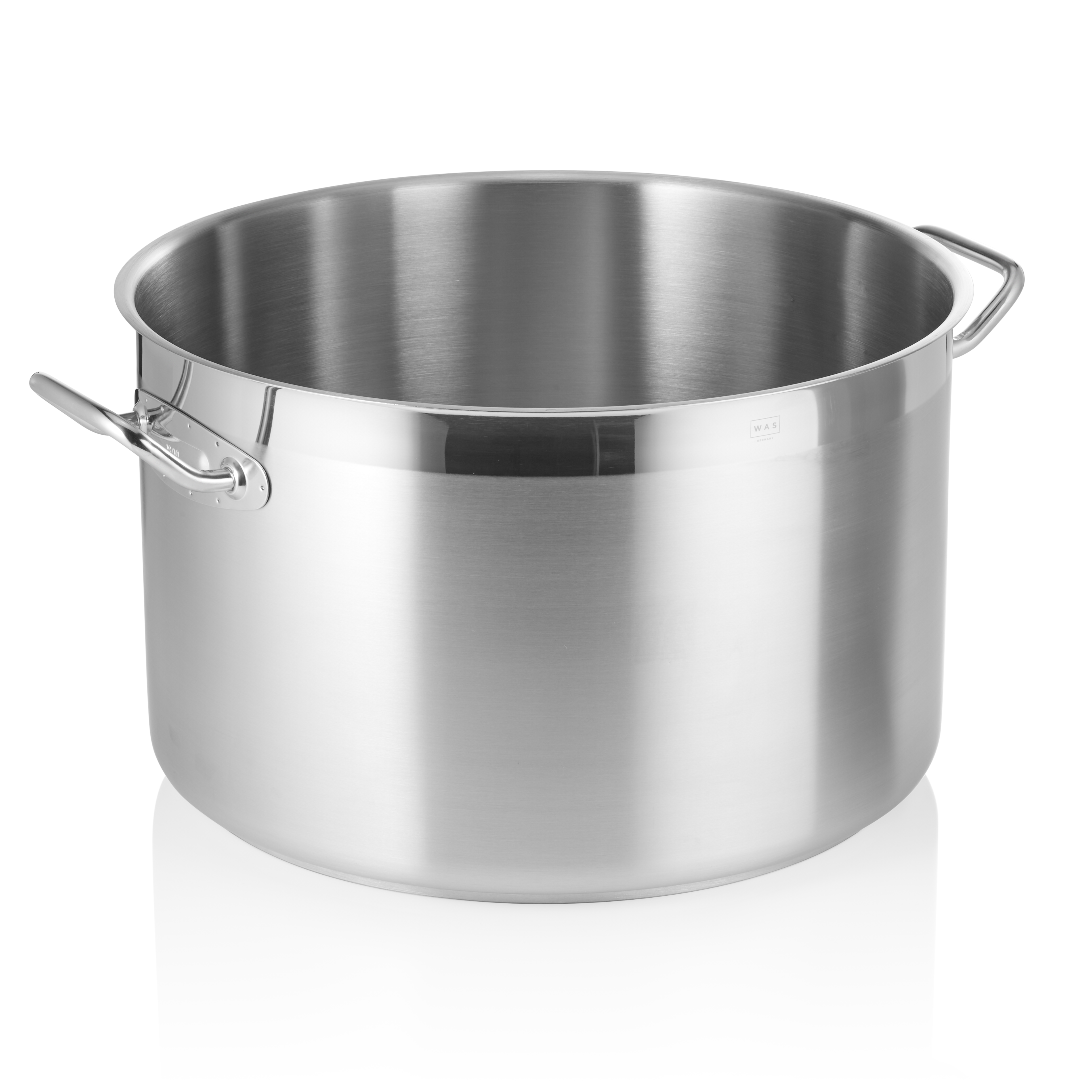 WAS Bratentopf COOKWARE 21, Ø 45 cm, 44 ltr., Chromnickelstahl 18/10