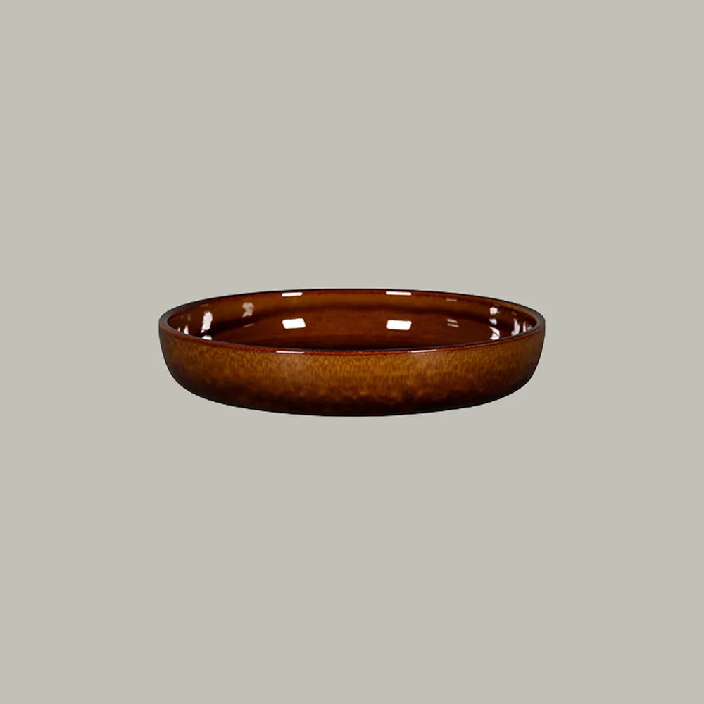 RAK Teller tief rund - honey Serie: Ease Ø 23.7 cm / Ht. 4.6 cm / Cont. 130 cl