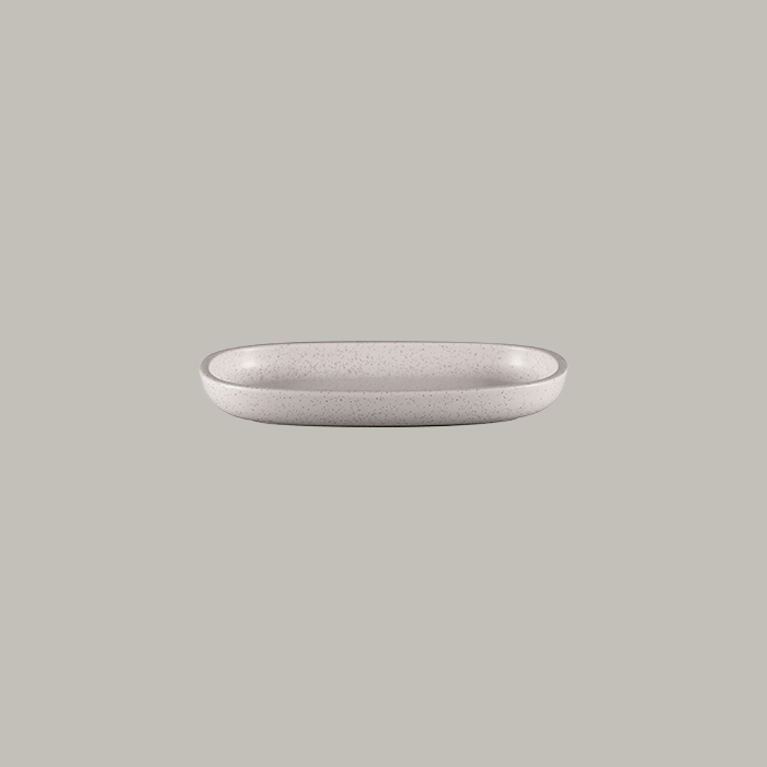 RAK Platte oval - clay  Serie: Ease L 23 cm / W 15 cm / Ht. 3.1 cm