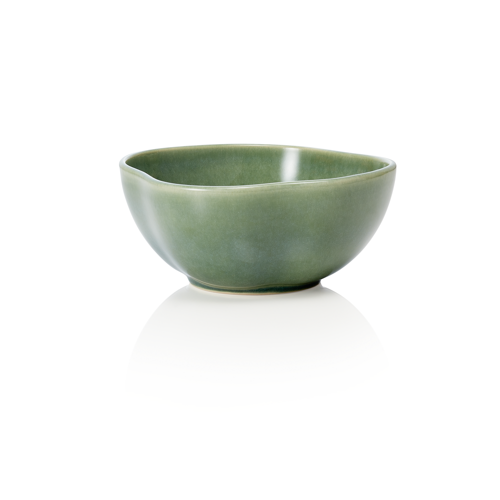 WAS Schale Set ROCKZZERO, tief, Ø 16 cm, 0,5 ltr., Set á 6 Stück, myrtle green, 