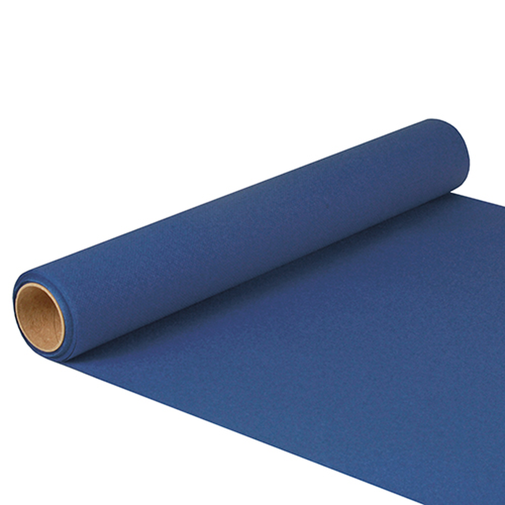 Papstar Tischläufer, Tissue "ROYAL Collection" 5 m x 40 cm dunkelblau