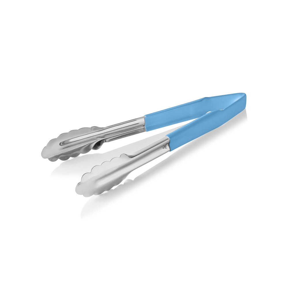 WAS HACCP Universalzange HACCP TONGS, 23 cm, blau, Chromstahl 18/0