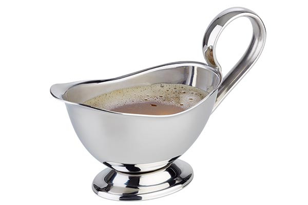 APS Sauciere 13 x 6 cm, H: 9 cm , 18/8 Edelstahl
