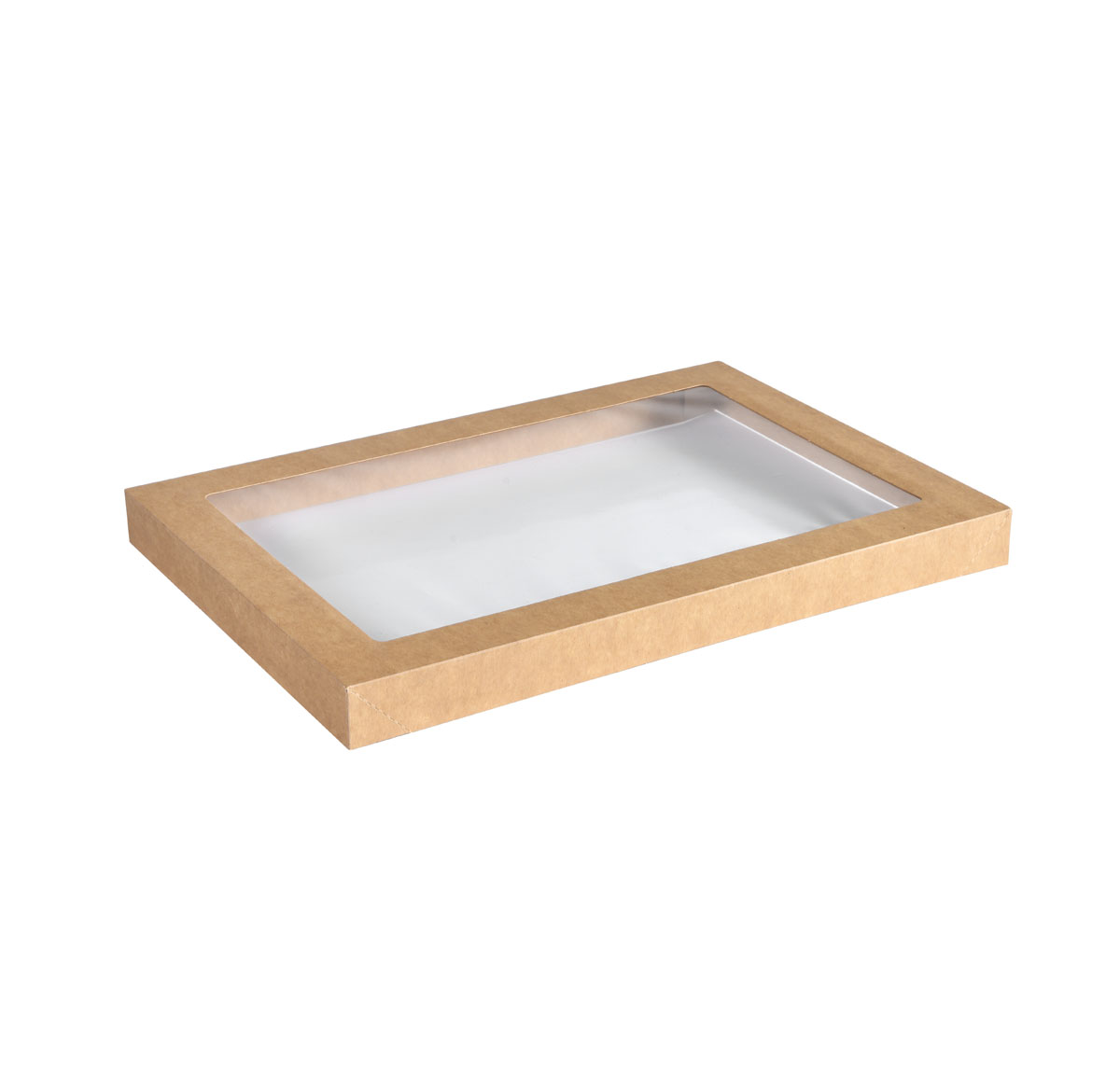 Duni Catering-Deckel Cardboard / PLA braun, Medium 364 x 255 mm