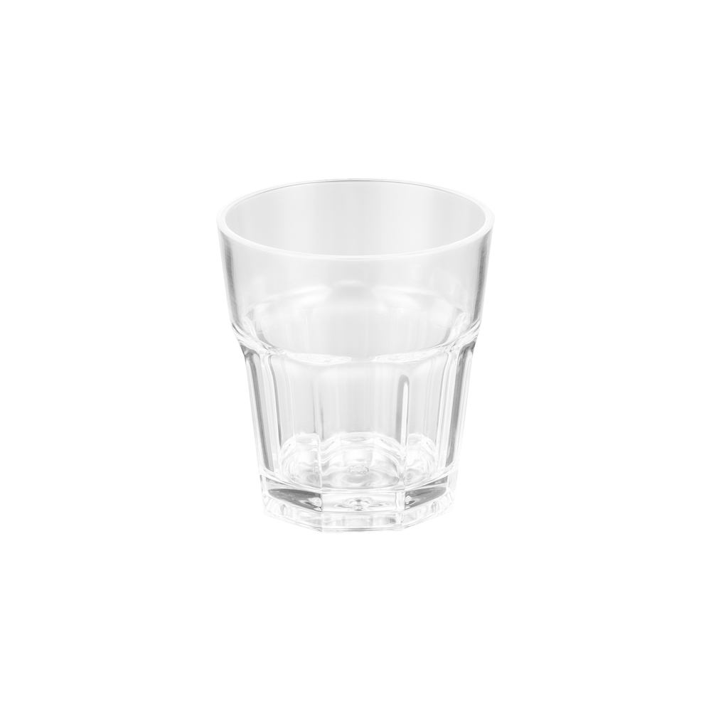 WAS Wasserglas Set POOL, 190 ml, Ø 7,5 cm, Set á 12 Stück, Polycarbonat