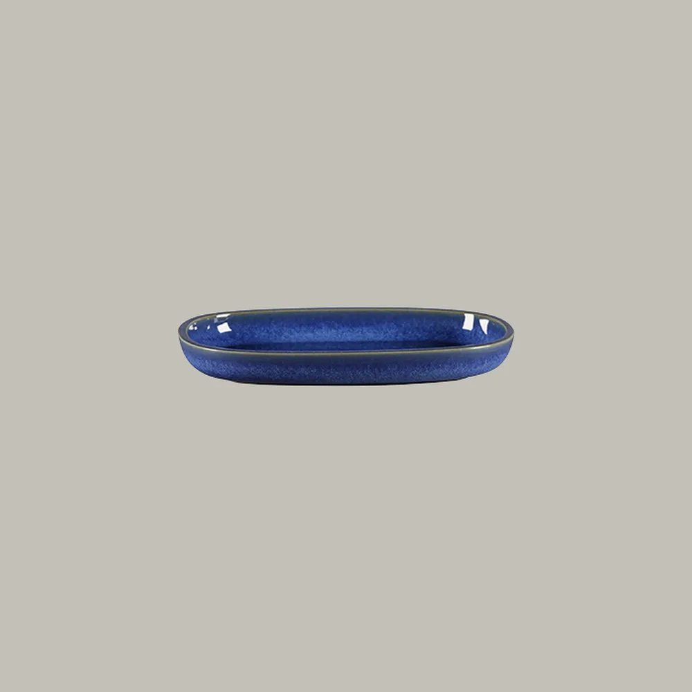 RAK Platte oval - cobalt Serie: Ease L 23 cm / W 15 cm / Ht. 3.1 cm