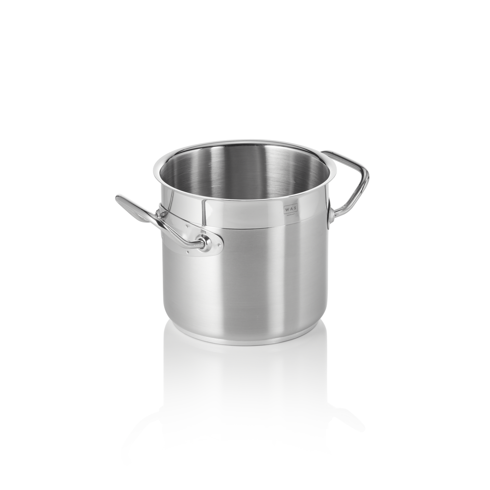 WAS Suppentopf COOKWARE 21, Ø 16 cm, 3 ltr., Chromnickelstahl 18/10