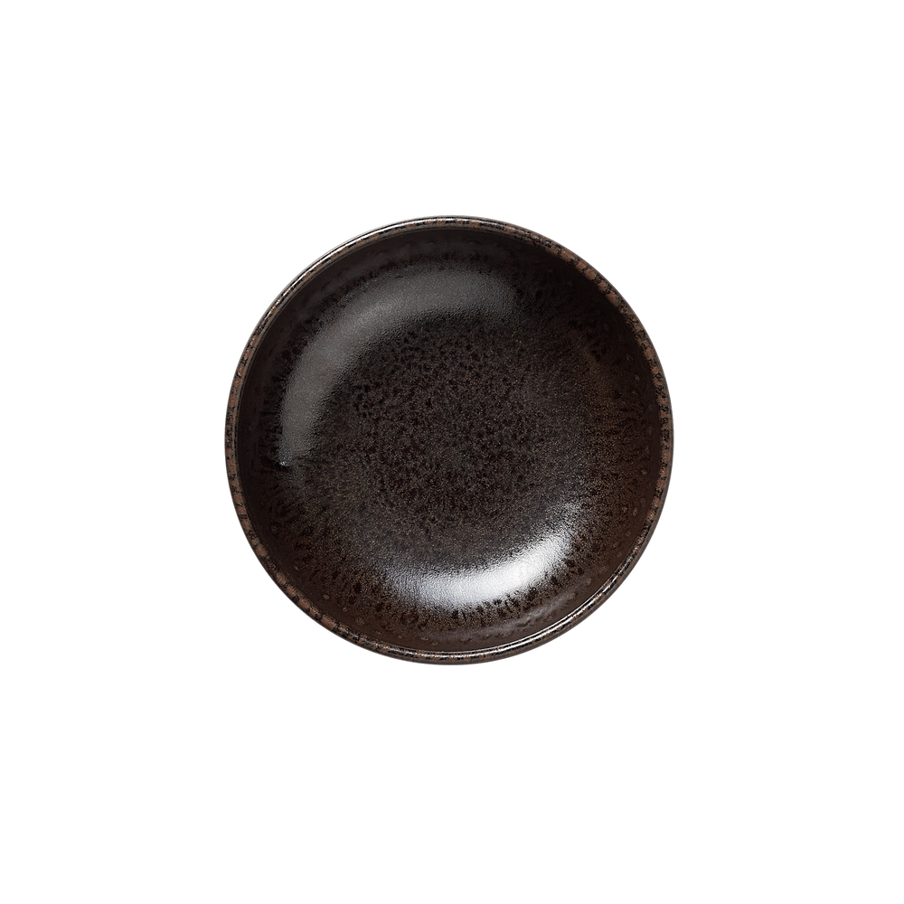 WAS Schale Set ROCKZZERO, tief, Ø 12 cm, 0,2 ltr., Set á 6 Stück, metallic brown