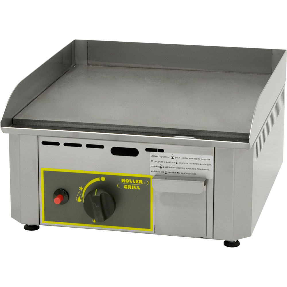 Stalgast ROLLER GRILL Gas-Griddleplatte, eine Heizzone, Abmessung 420 x 450 x 19