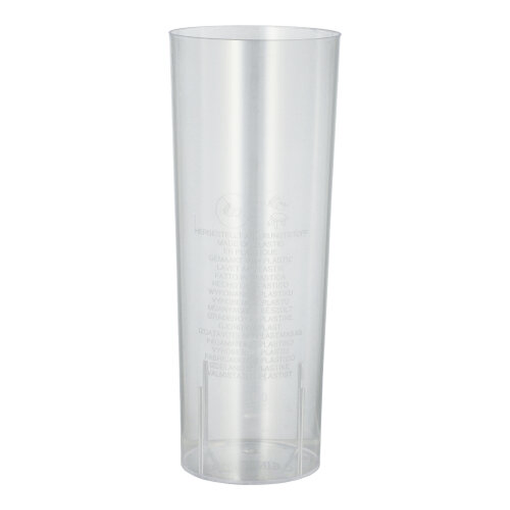 Papstar Gläser für Longdrinks, PS 0,3 l Ø 5,85 cm · 15,2 cm glasklar