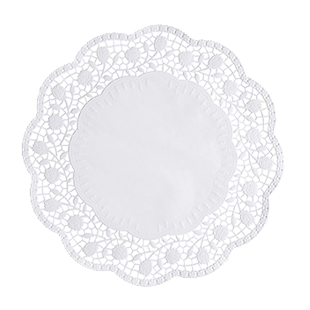 Papstar Tortenspitzen rund Ø 30 cm weiss