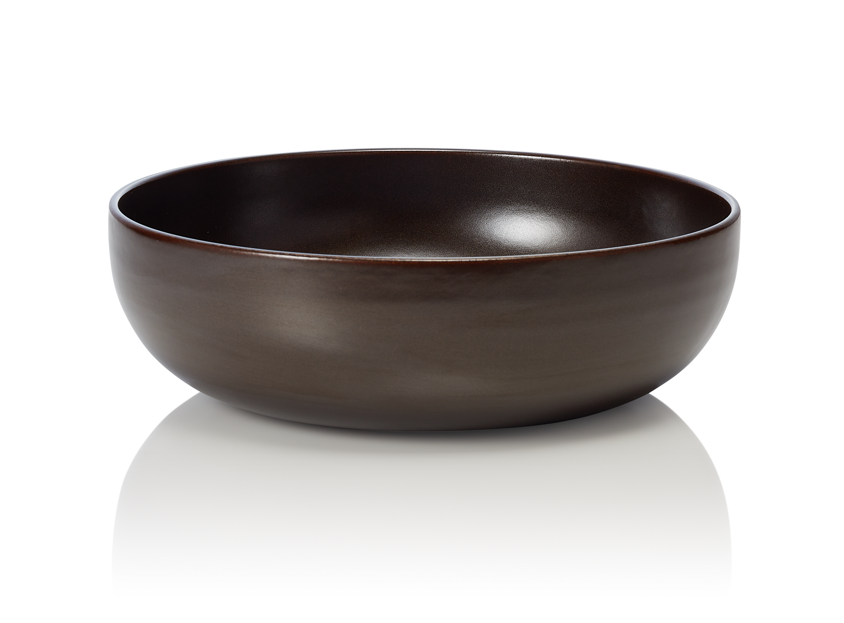 WAS Schale ROCKZZERO, Ø 26 cm, 2 ltr., metallic brown, Steinzeug