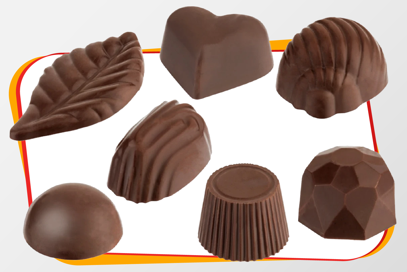 Pralinenbackformen