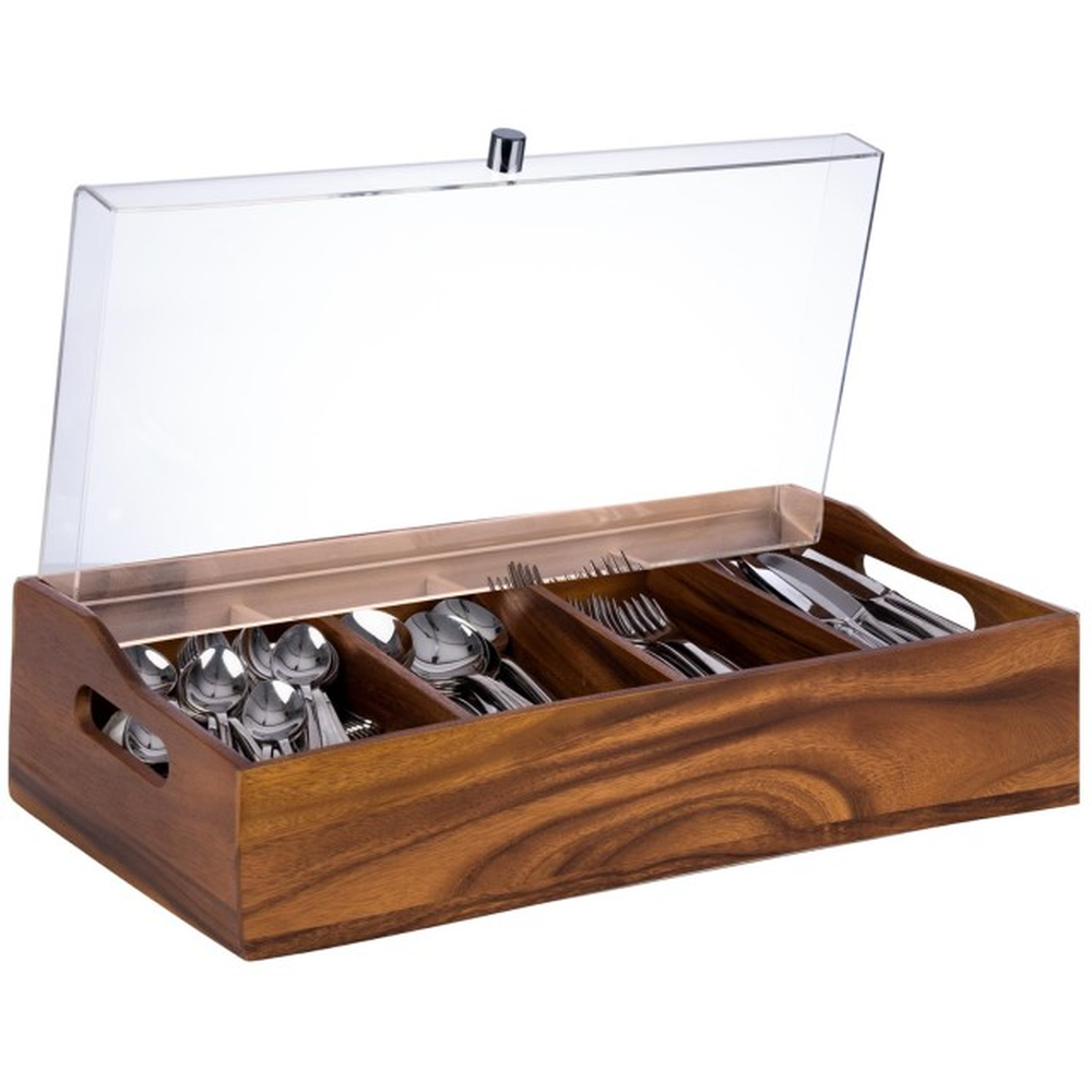 APS Besteckbehälter mit Deckel 51 x 28 cm, H: 14,5 cm
