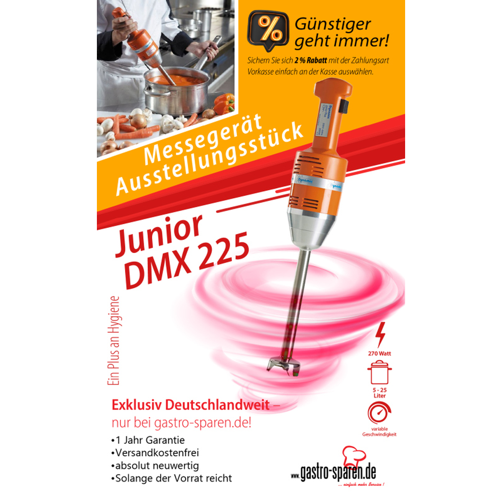 Dynamic Junior DMX 225 Messegerät/Ausstellungsstück 