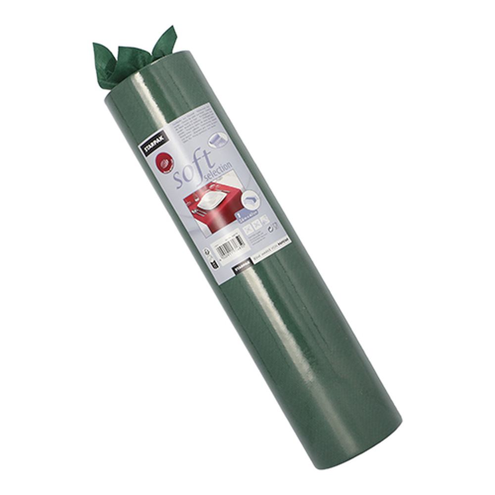 PAPSTAR stoffähnlich, Vlies soft selection 24 m x 40 cm dunkelgrü