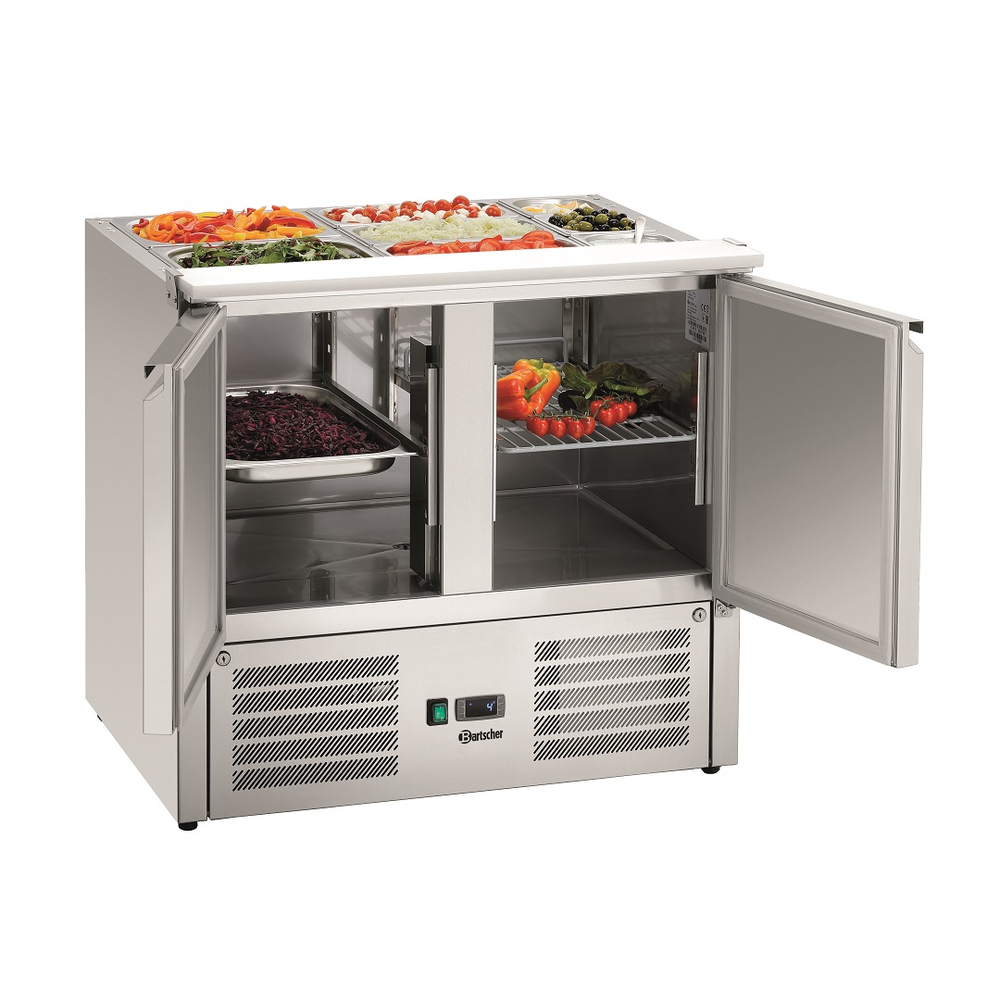 Bartscher Ausstellungsstück (Neuwertig) Saladette 900T2 +GL