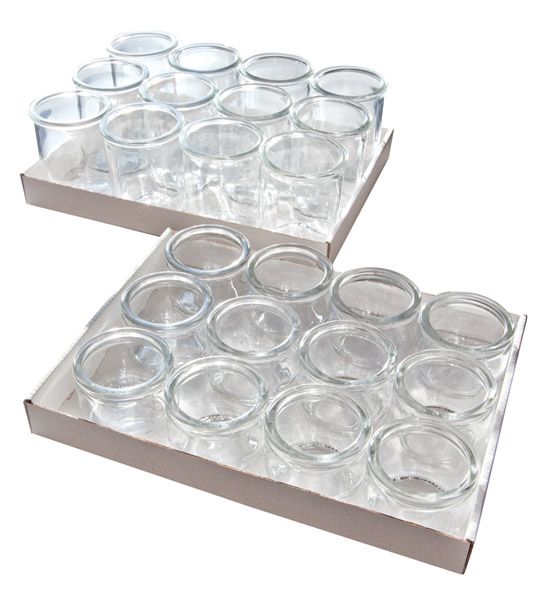 APS Gourmet-Gläser, 12er Set Ø 6 cm, H: 8 cm