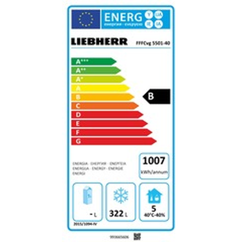 Liebherr Standgefrierschrank mit NoFrost FFFCvg 5501-40