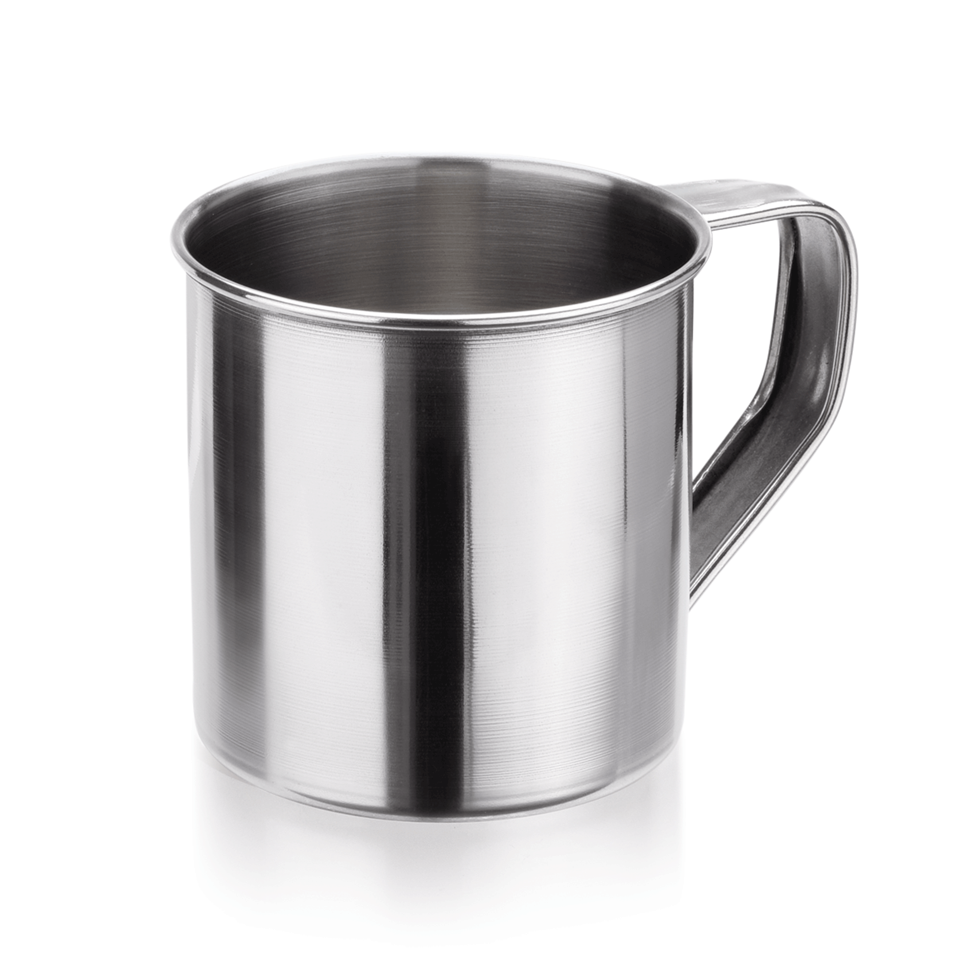 WAS Becher Set, 0,35 ltr., Ø 8,5 cm, Höhe 8,5 cm, Set á 6 Stück, Chromnickelstah
