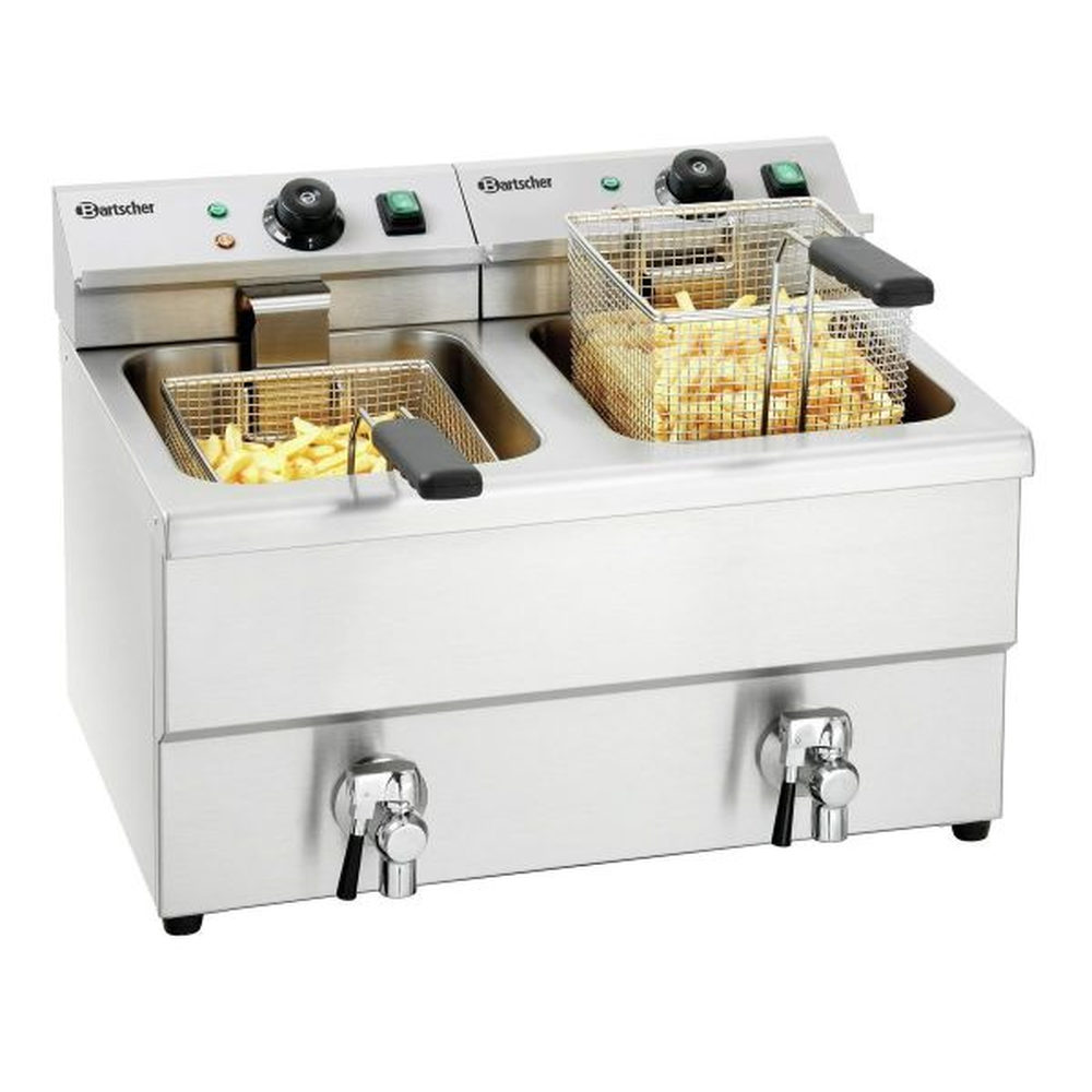 Bartscher Fritteuse Imbiss II 2 x 8 Liter
