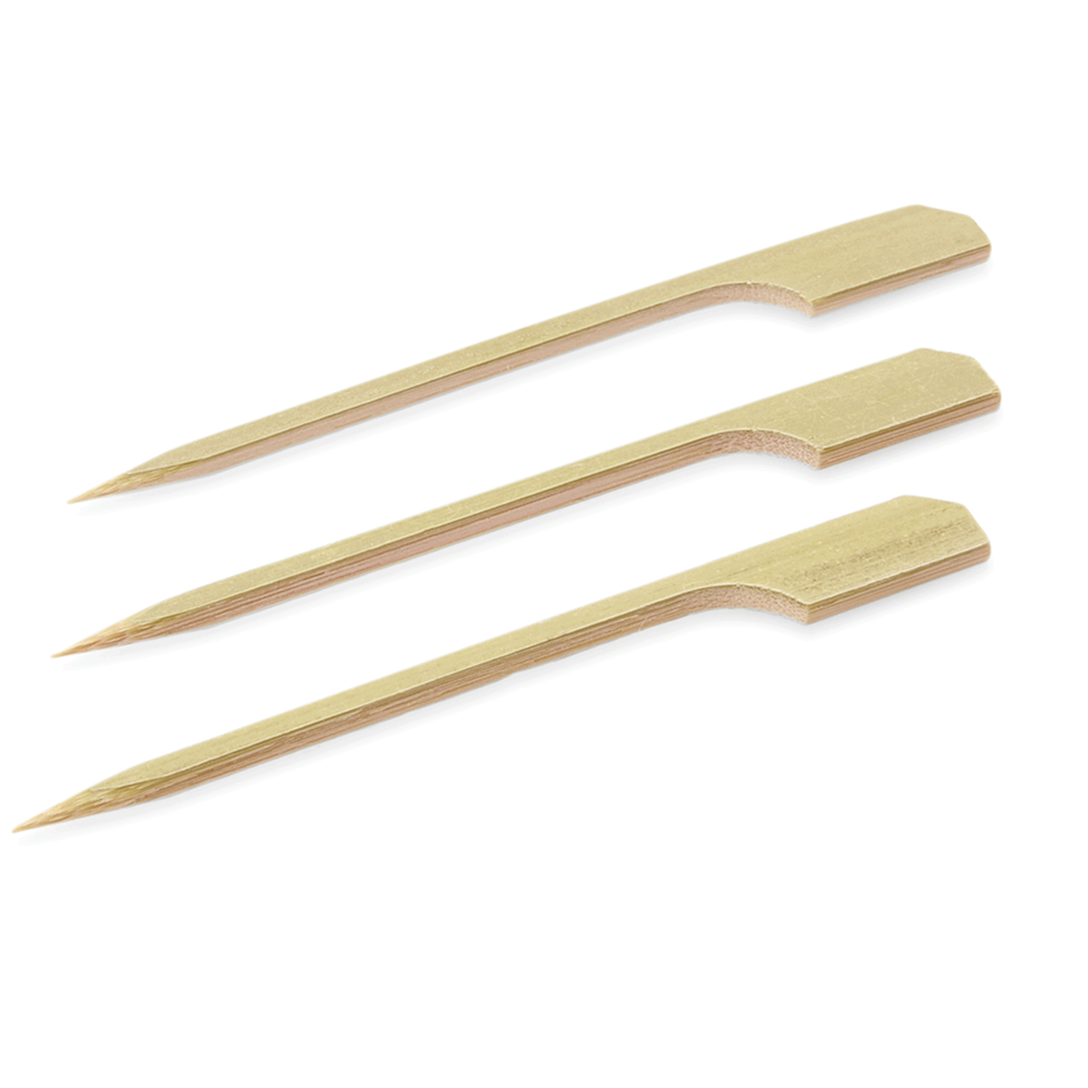 WAS Picker Set, 15 cm, Set á 100 Stück, Bambus