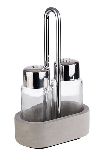 APS Pfeffer- und Salz-Menage 10 x 6 cm, H: 17 cm