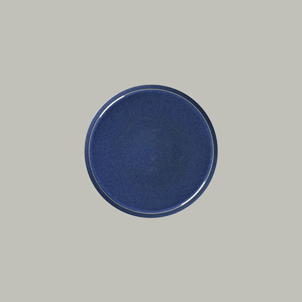 RAK Teller flach coup - cobalt Serie: Ease Ø 23.8 cm / Ht. 2.2 cm