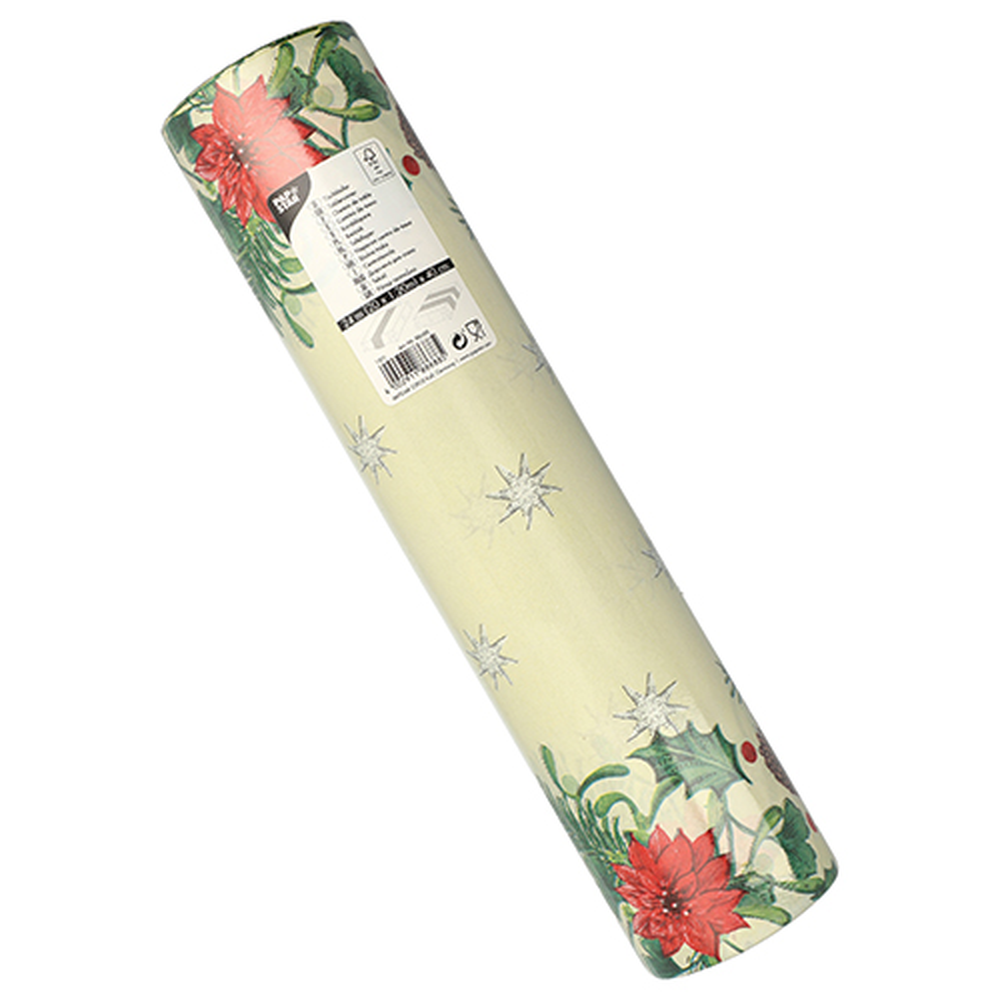Papstar Tischläufer, stoffähnlich, Airlaid 24 m x 40 cm "Winterly"