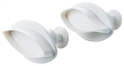 Contacto Fondantausstecher Blatt 68 mm 2er Set