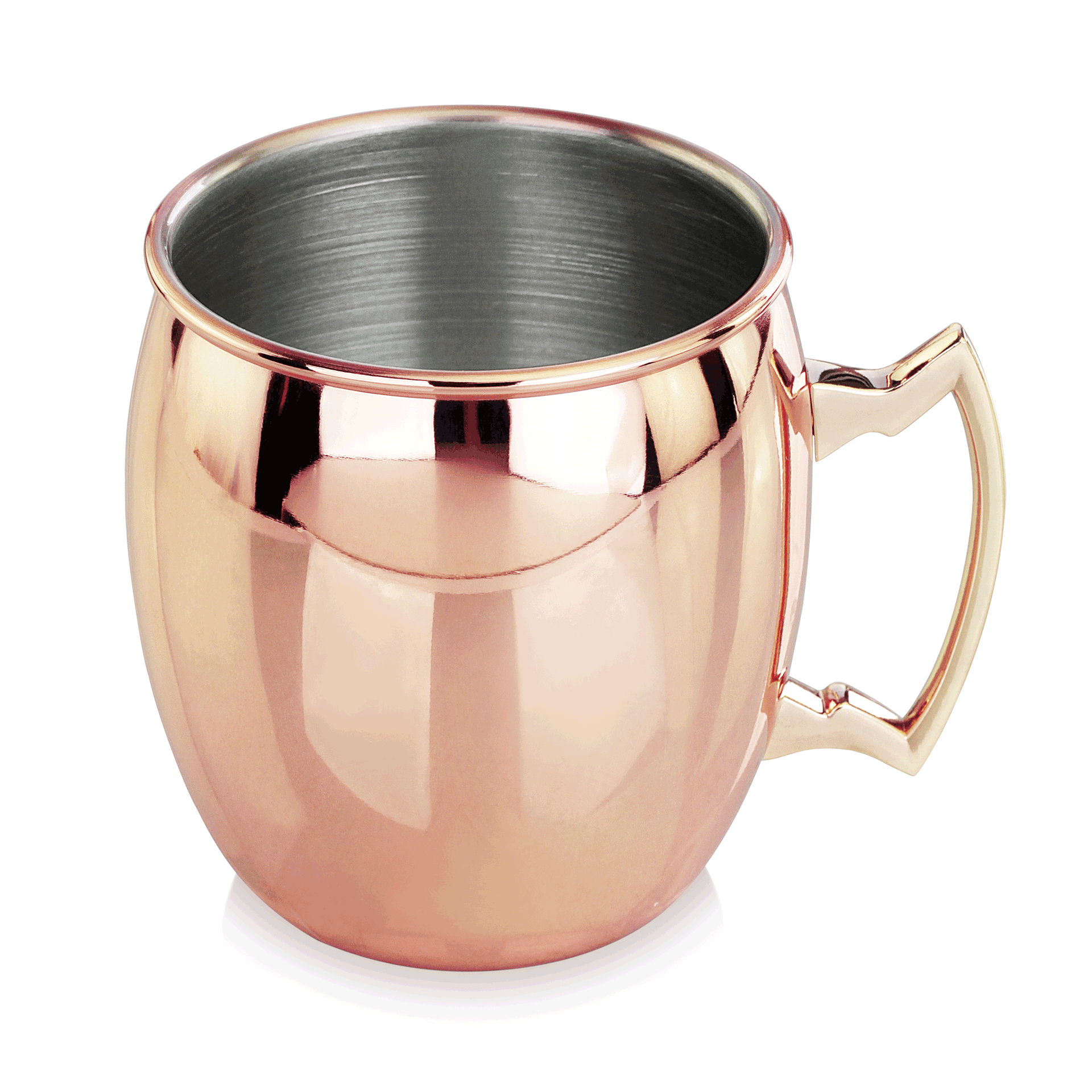 WAS Moscow Mule, 0,4 ltr., Ø 8,7 cm, Höhe 9 cm, Kupferoptik, Chromnickelstahl, P