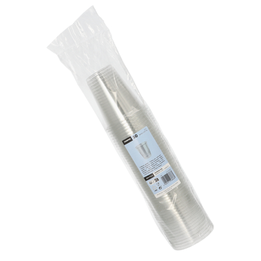 Papstar Trinkbecher R-PET 0,3 l Ø 9,5 cm · 10,7 cm glasklar