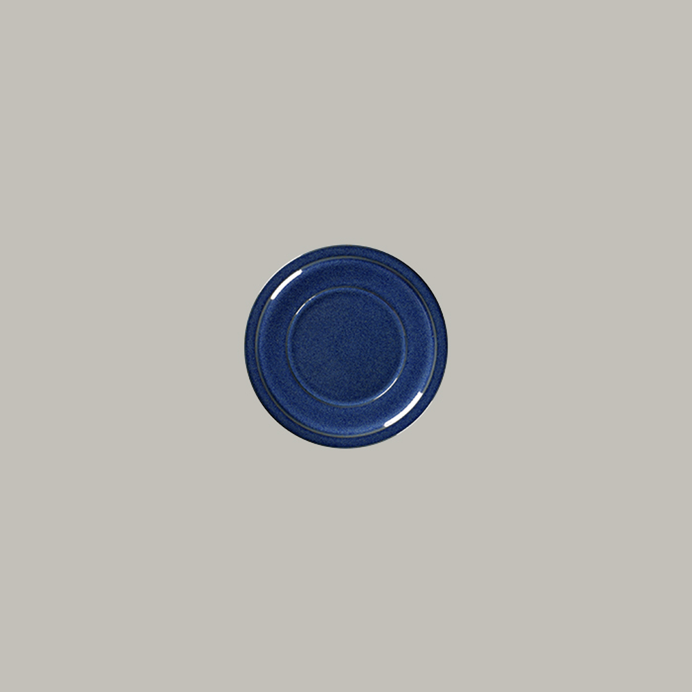 RAK Teller flach mit Rand - cobalt Serie: Ease Ø 16.1 cm / Ht. 2 cm