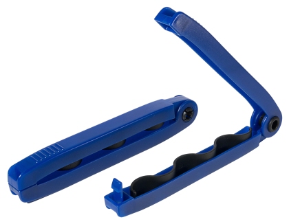 Contacto Beutelklammer 24 cm, blau twixit! Mega