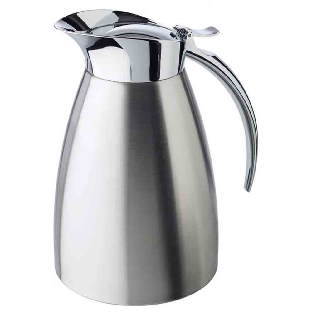 APS Isolierkanne -ADVANCED- Ø 13 cm, H: 19,5 cm, 1 Liter , 18/8 Edelstahl
