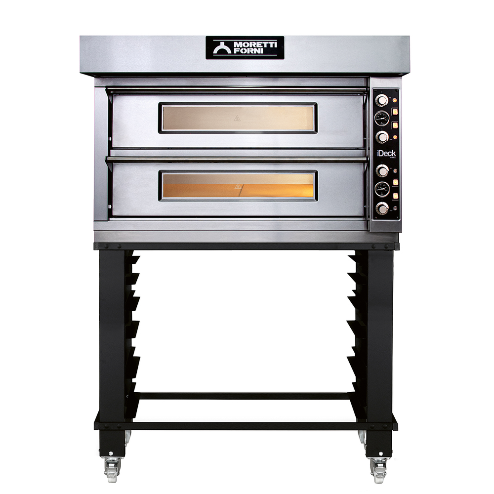 Nordcap MORETTI Elektro-Pizzaofen iDeck PD 105.65 2 Backkammern, für 6 und 6 Piz