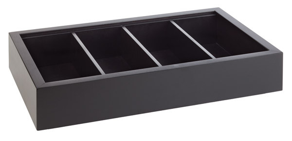 APS Besteck- / Universal-Box 53 x 32,5 cm, H: 11 cm , Buche, massiv, Farbton Wen