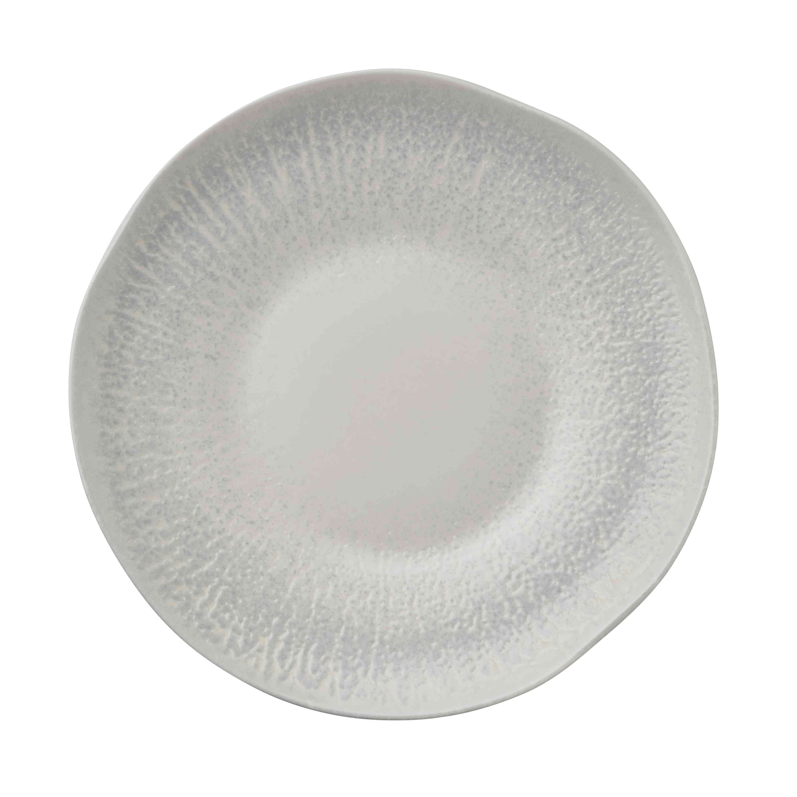 WAS Teller RiNART Kayla, Ø 27,5 cm, Set á 6 Stück, lapis, Porzellan
