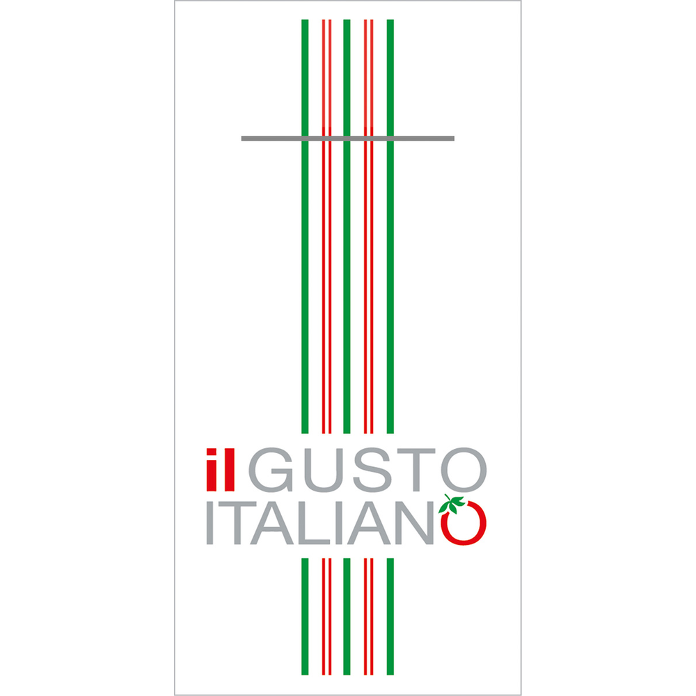 Mank Pocket-Napkins Il Gusto Italiano 40 x 40 cm 1/8 Falz