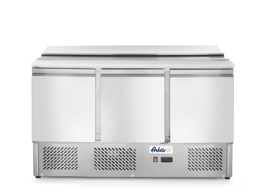 Hendi Saladette, dreitürig 380 L, Arktic, 230V/310W, 1390x702x(H)1205mm