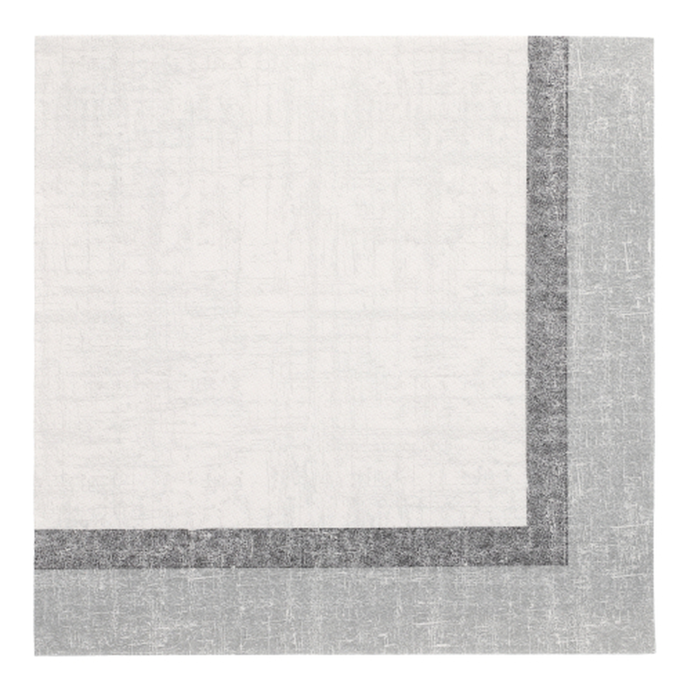 Papstar Servietten "ROYAL Collection" 1/4-Falz 40 cm x 40 cm "Chalk"