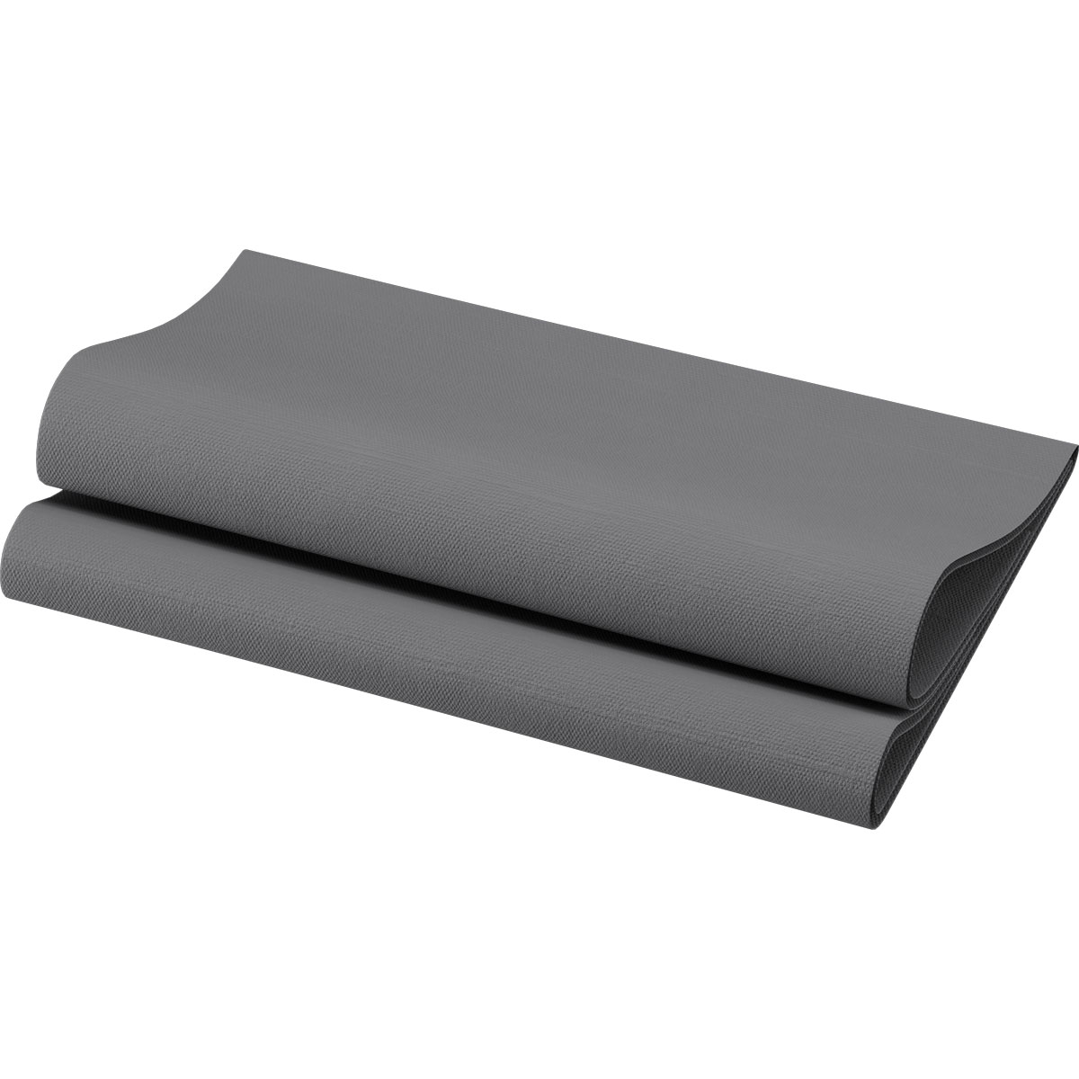 Duni Bio-Dunisoft-Servietten 40 x 40 cm 1/4 Falz granite grey