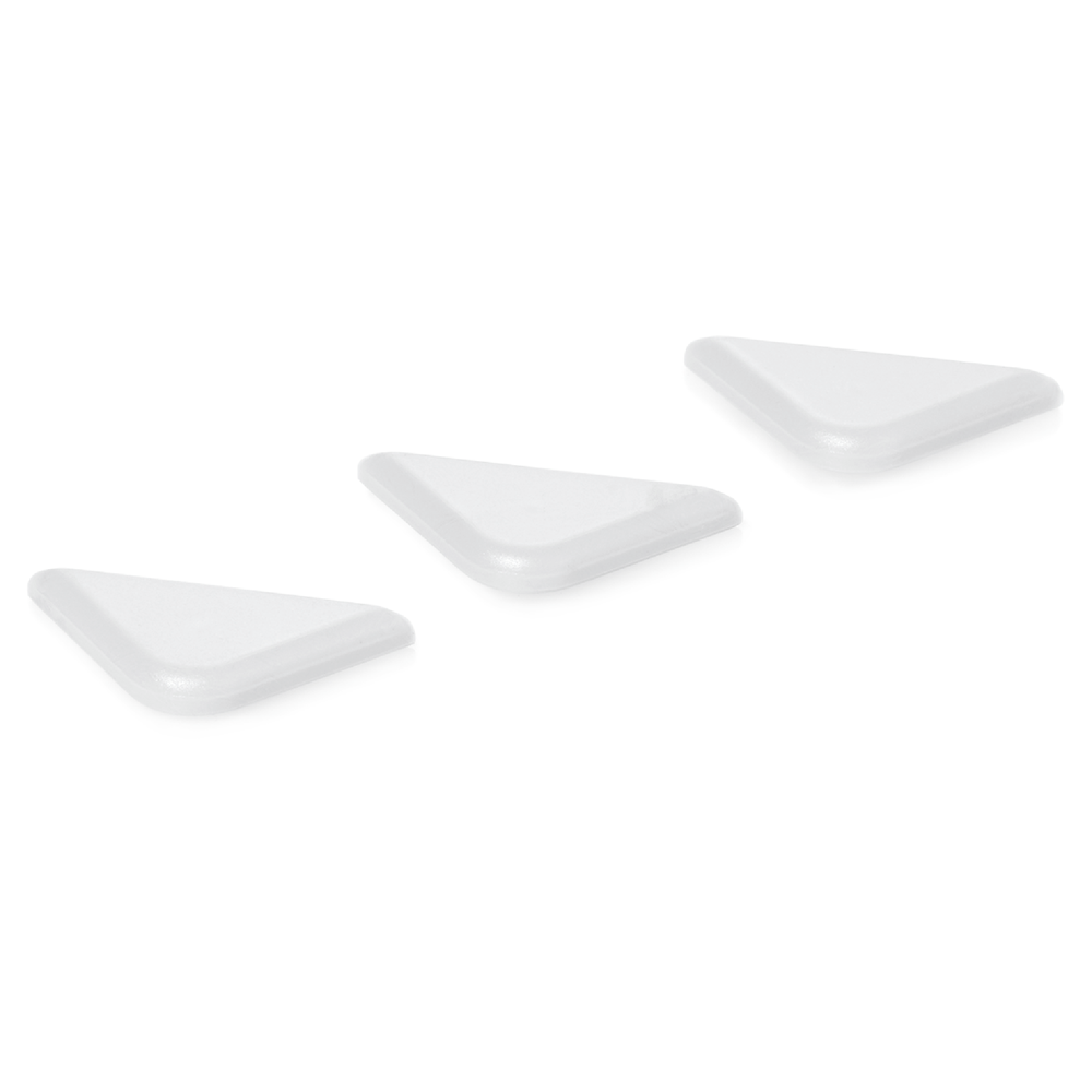 WAS HACCP Markierungsclips GN 89 Set, weiß, Set á 50 Stück