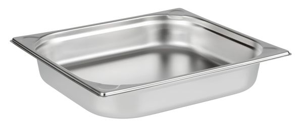 APS GN 2/3 Behälter 35,4 x 32,5 cm, Tiefe: 65 mm , Edelstahl, 5,5 Liter