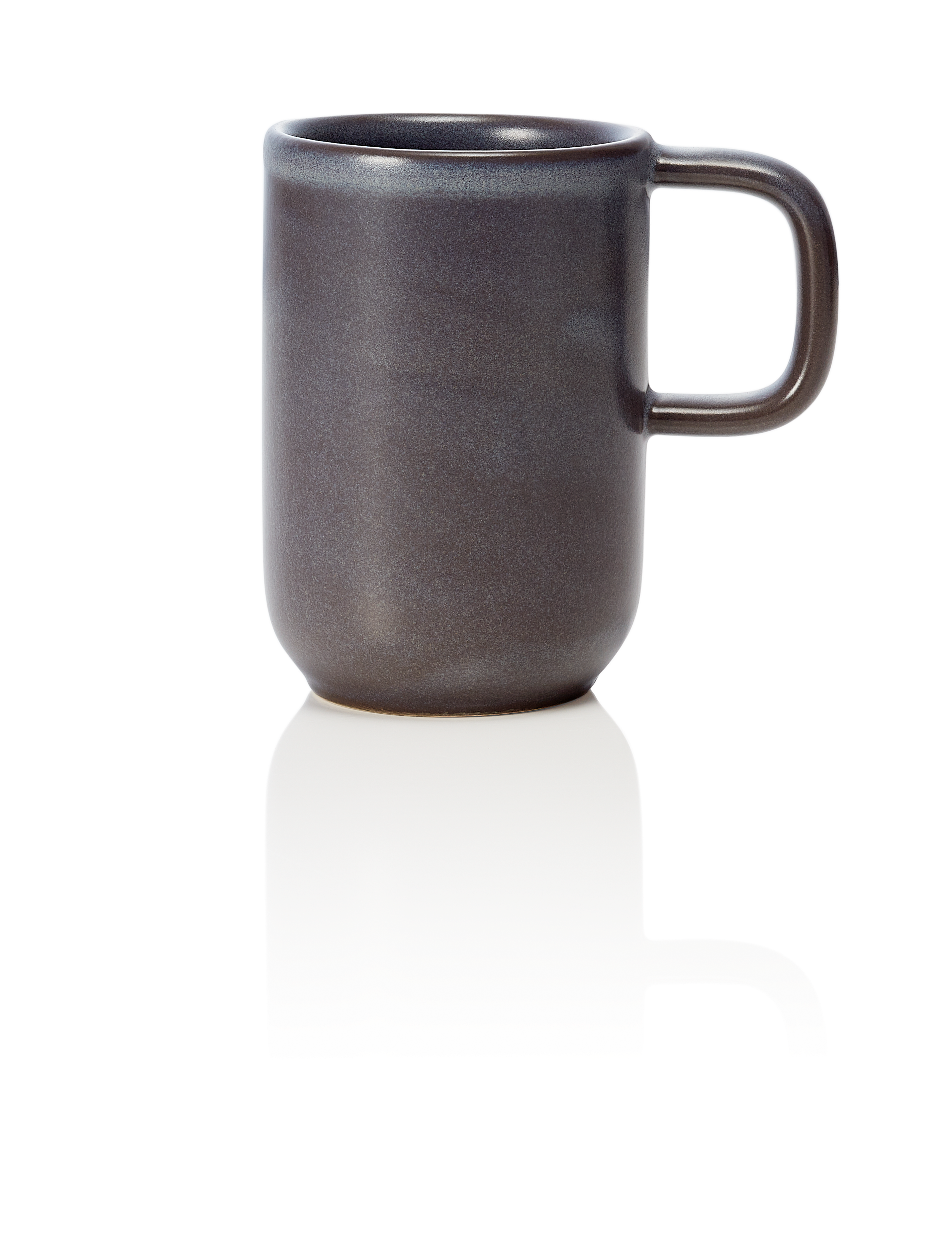 WAS Becher Set ROCKZZERO, 370 ml, Set á 6 Stück, stone grey, Steinzeug