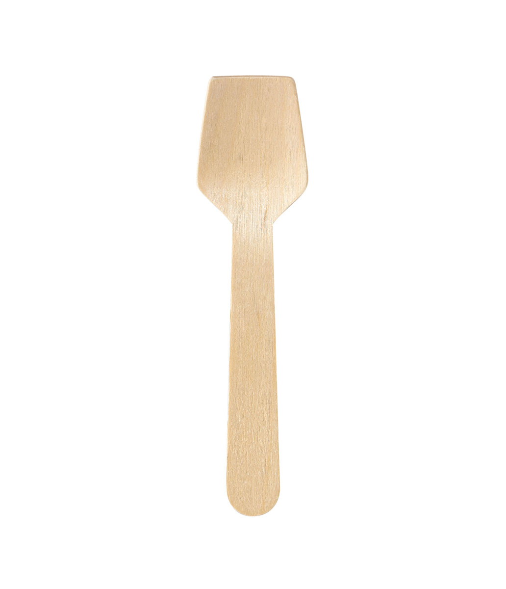 Duni Eislöffel 95mm, Holz ungewachst 95 mm