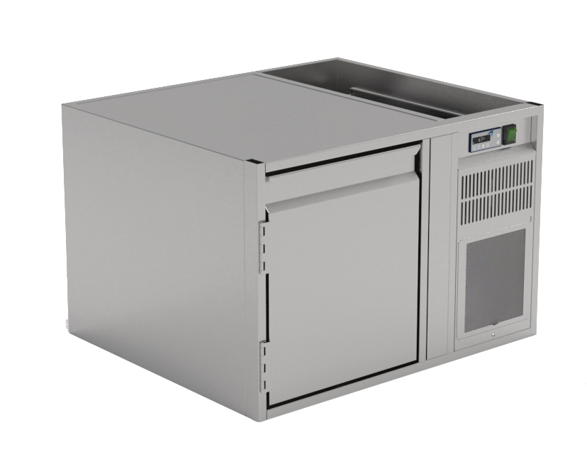 Nordcap Unterbaukühltisch UBE 1-51-1T MFR