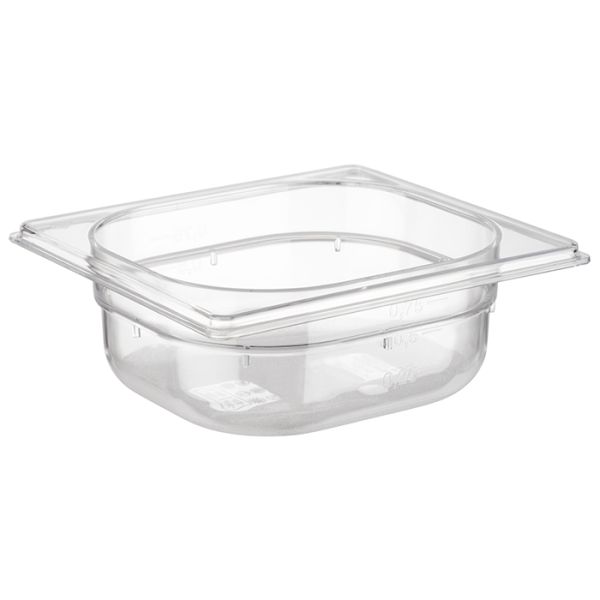 APS GN 1/6 Behälter 17,6 x 16,2 cm, Tiefe: 65 mm , Polycarbonat, 1 Liter